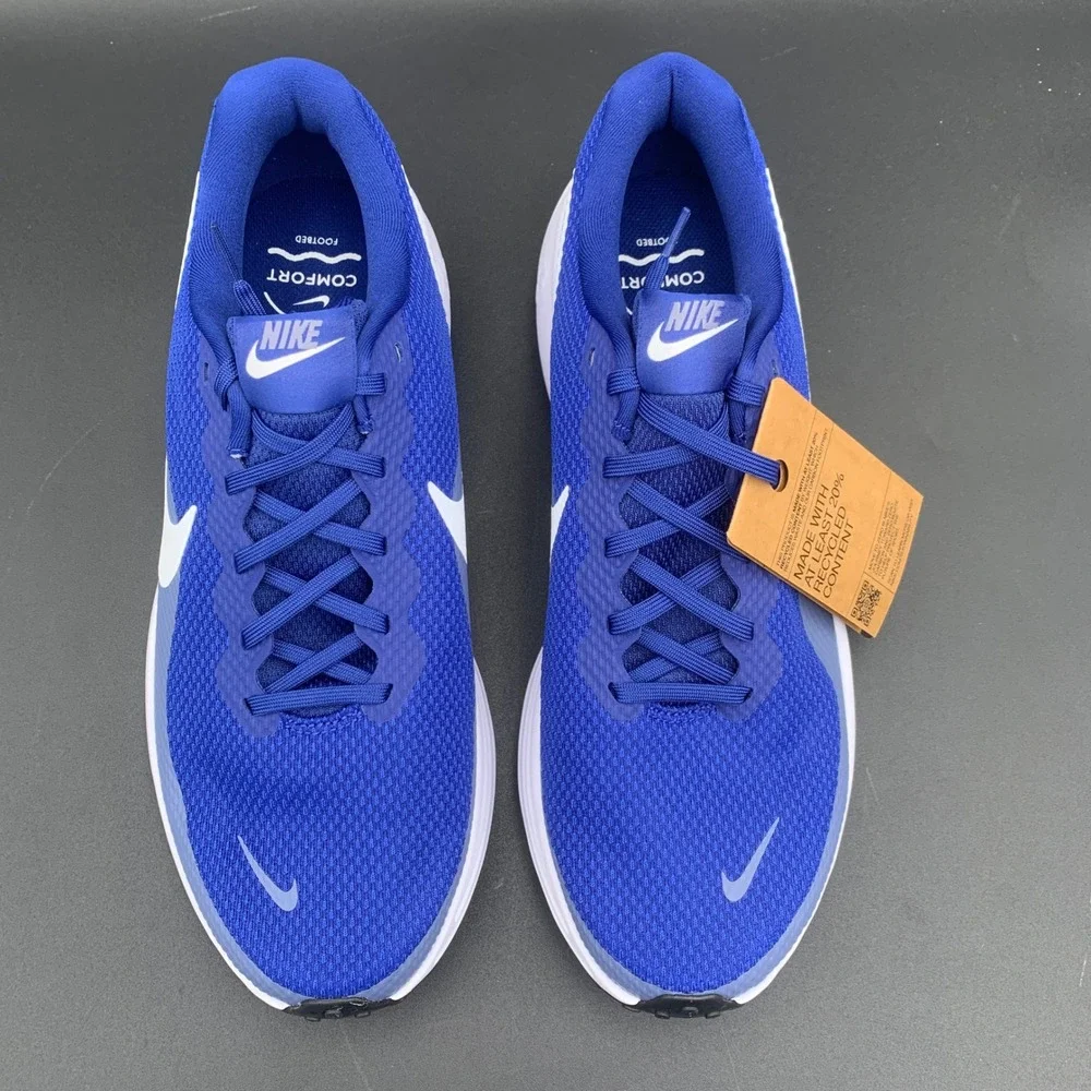 Nike‎ Revolution 8 Deep Royal Blue White Mens Running Shoes HJ9198-401 Size 11.5